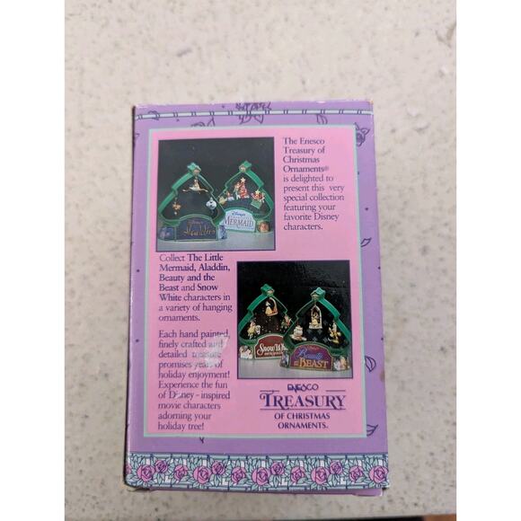 ENESCO Disney Beauty and the Beast 1994 Love's Sweet Dance 596116 - Picture 3 of 4